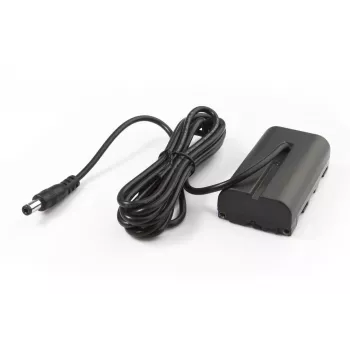 SWIT S-7500F Sony NP-F dummy-batteri med DC-stik og pole-tap