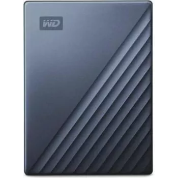 Western Digital My Passport Ultra 4TB bærbar harddisk, blå (WDBFTM0040BBL)