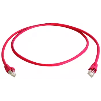 Telegärtner Snagless Cat6a S/FTP patchkabel RJ45, 10 m, rød