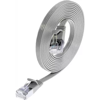 Wirewin Slim Cat6 S/FTP patchkabel RJ45, 7,5 m, grå
