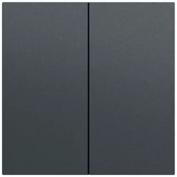 Gira System 70 vippe 2-fach, antracit lakeret, 329573