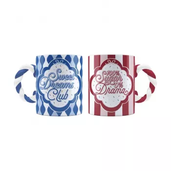 Bialetti Candyland Mug Set, 2 pcs x 300 ml