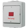Jung 603 HW 3-polet kontakt, hvid