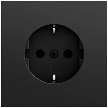 GIRA 418874 SCHUKO Socket System 70 Black