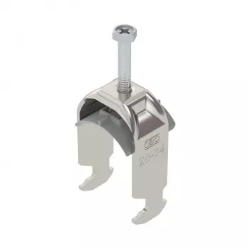 Obo Bettermann BS-H1-K-34 A2 U-bøjleklemme 205628-34mm blank efterbehandlet 1186329