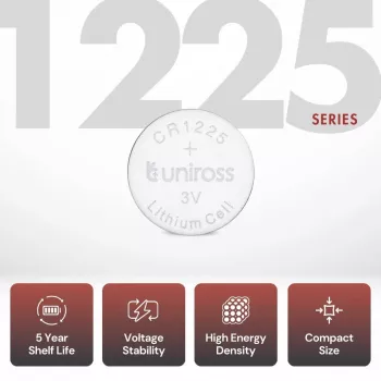 Uniross Batteries lithium-knapcelle CR1225 3V - SP5 universalbatteri