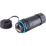 S/CONN RJ45 netværks-patchkabelkobling, Cat6, IP68, kort udførelse, outdoor (08-01048)