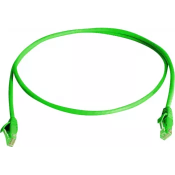Telegärtner Cat6 U/UTP-patchkabel, 0,5 m, grøn
