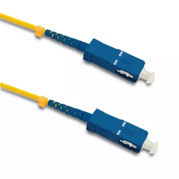 Qoltec Fibre Optic Patch Cable SC/UPC to SC/UPC Single-Mode Simplex, 3 m