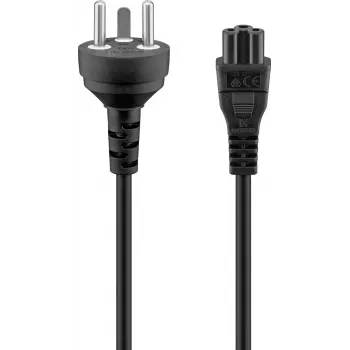 Goobay netkabel, 2 m, sort (30857)
