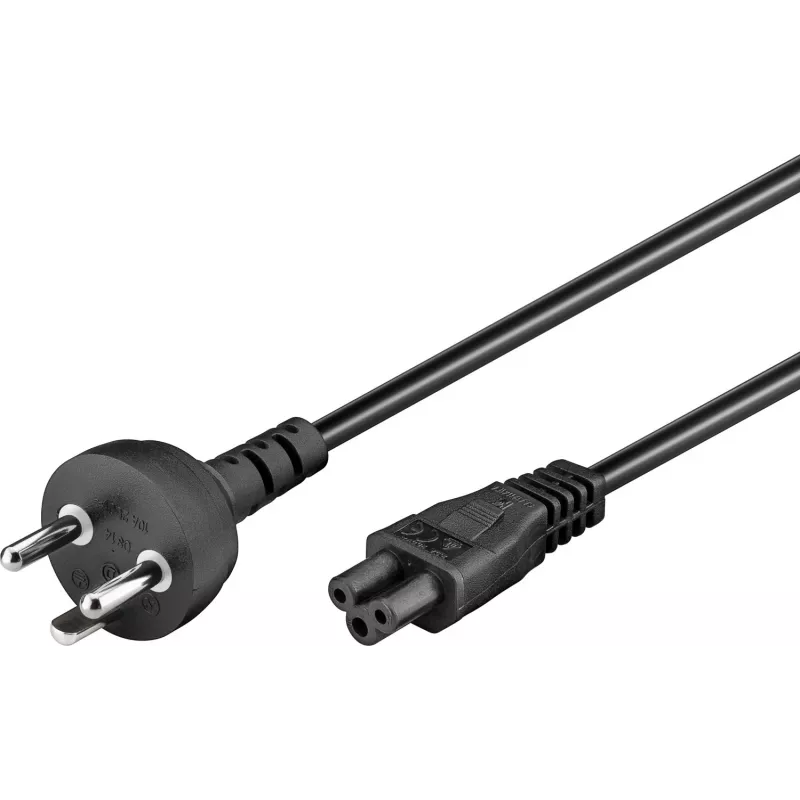 Goobay netkabel, 2 m, sort (30857)