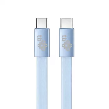 TB USB 2.0-kabel USB-C til USB-C, 1 m, 60 W, blå
