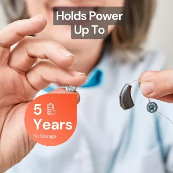 Uniross A675 knapcellebatterier til høreapparater 540mAh, 6 stk.