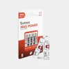 Uniross Max Power Alkaline Batteries AAA / LR03 1300mAh, 4 pcs.