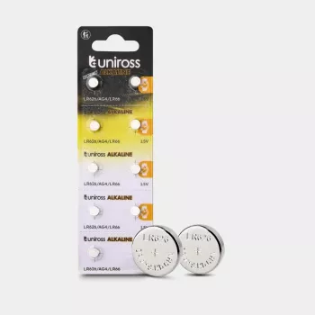 Uniross batteri - LR66 / LR626 - 10-pak blister