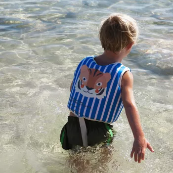 Sunnylife børnesvømmevest (2-3 år) – Tino the Tiger