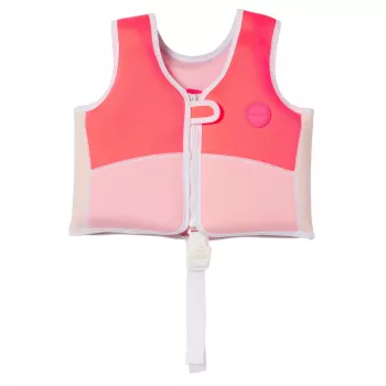 Sunnylife svømmevest (2-3 år) – Melody the Mermaid Neon Strawberry