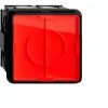Gira Flush-Mounted Box 1-Gang, Airtight, Flat, System 70 (375000)