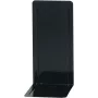 WEDO registraturstøtte (B)140 x (D)120 x (H)240 mm, sort af metal, plastbelagt - 2 stk.
