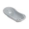 Keeeper babybadekar 84 cm med prop Maria Stars 84x49x29 cm grå