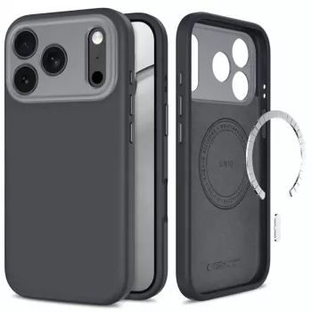 Tech-Protect UNIQ MagSafe CC-cover til iPhone 17 Pro / 18 Pro, antracit