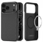 Tech-Protect Ion Carbon Magsafe iPhone 17 Pro / 18 Pro mobilcover sort/sølv