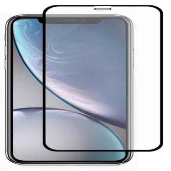 Evelatus 2.5D Full Cover antistatisk skærmbeskyttelse af hærdet glas til Apple iPhone XR/11 (Japan Glue, Corning)