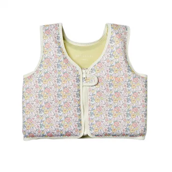 Sunnylife børne-svømmevest (3-6 år) – Into the Garden
