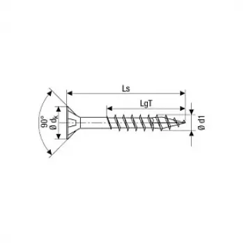 SPAX universalskruer T20 5x120 200 stk.