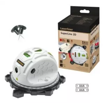 Laserliner SuperLine 2D 081.110E digitalt vaterpas