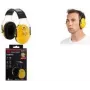 3M Peltor Optime H510AC høreværn, gul/sort, justerbar hovedbøjle, skumindsatser