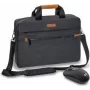 PEDEA Elegance Pro 15,6 inch laptoptaske med mus, grå (SET010-66066435)