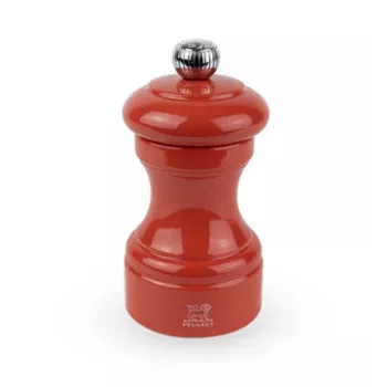 Peugeot Bistro Salt Mill Z 10 cm, Terracotta, Lacquered Wood