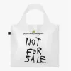 LOQI Basquiat taske – Not for Sale (halvgennemsigtig)