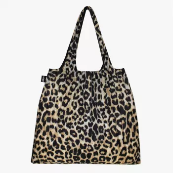 Foldetaske LOQI – leopard dusk