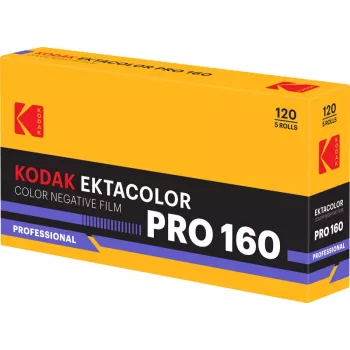 Kodak Ektacolor Pro 160 120 Kamera-film, 5-pak