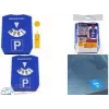 First Aid Only 5-i-1 Multifunktions-parkeringsskive, blå, plast (P-11100 00)