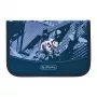 herlitz Tech Mech penalhus, 31 dele af polyester, mål: (B)205 x (D)140 x (H)38 mm, 2 klapper