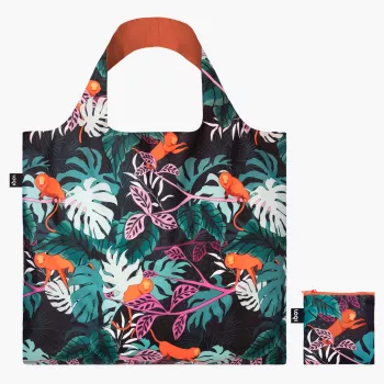 LOQI Glitter Power Bag – Mata Monkey (Q_GP.MM.R)
