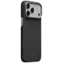 PITAKA Edge Case Argyle MagSafe-cover til iPhone 18 Pro Max / 17 Pro Max, basalt sort