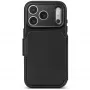 Decoded Leather Detachable Wallet lædercover til iPhone 18 Pro Max / 17 Pro Max, MagSafe, sort