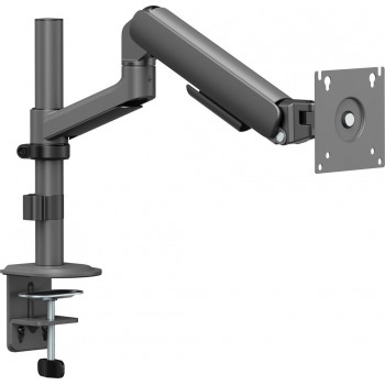 Secomp STANDARD monitorarm til polmontage, mekanisk fjeder, 17–32 inch, maks. 10 kg, sort