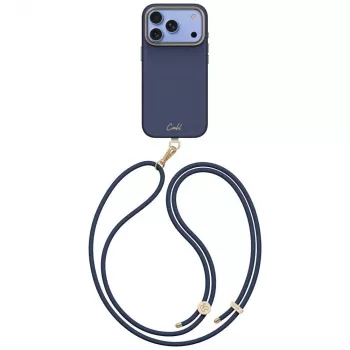 UNIQ Coehl Mirelle cover til iPhone 18 Pro / 17 Pro magnetisk opladning blå