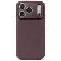 Decoded Leather Backcover – lædercover til iPhone 18 Pro Max / 17 Pro Max, kompatibel med MagSafe (chocolat brown)