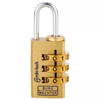 Burg-Wächter Combi-Lock 80 15M kombinationshængelås, guld