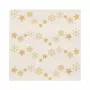 PAPSTAR »Golden Snowflakes« juleservietter 330 x 330 mm, trykt, 1/4-fold, 3-lags