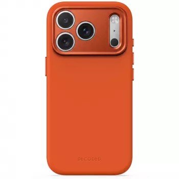 Decoded AntiMicrobial silikonebagside til iPhone 18 Pro Max / 17 Pro Max, MagSafe-kompatibel, terracotta