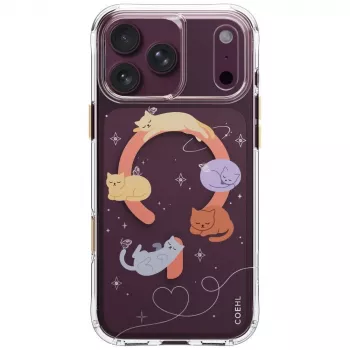 UNIQ Coehl Elysie cover til iPhone 18 Pro Max / 17 Pro Max, magnetisk opladning, Whiskered Dreams