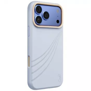 UNIQ Coehl Serina cover til iPhone 18 Pro Max / 17 Pro Max, magnetisk opladning, blå