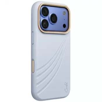 UNIQ Coehl Serina cover til iPhone 18 Pro / 17 Pro, magnetisk opladning, blå